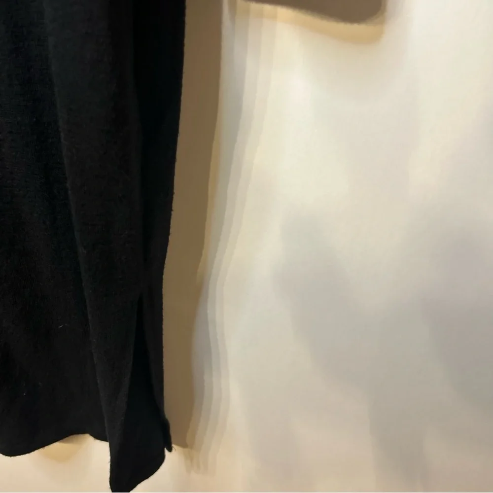 *Worn Once* Prologue Black Knit Long Sleeve Midi Dress, Size Medium - Picture 5 of 9